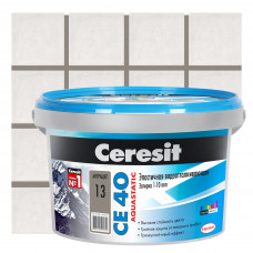 Затирка Ceresit CE40 2кг антрацит