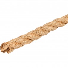 Веревка на катушке 12 мм, 100 м, цвет золотисто-коричневый