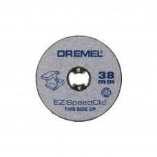 Набор отрезных кругов Dremel SC456, резка металл/дерево/пластмасса, 38 мм, 12 шт.