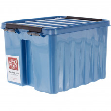 Контейнер Rox Box 21х17х14 см, 3.5 л, пластик цвет синий с крышкой