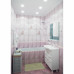 Бордюр «Агата В» 25х6.5 см цвет розовый