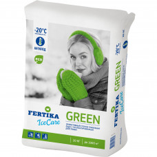 Противогололёдное средство Фертика Ice Care Green, 20 кг