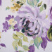 Штора на ленте «Цветы акварель» 140х260 см цвет сиреневый