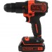 Дрель-шуруповерт аккумуляторная ударная Black&Decker BDCHD18KBQW, 18 В Li-ion 2x1.5 Ач