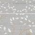 Занавеска на ленте «Веточки», 250х160 см, цвет бежевый