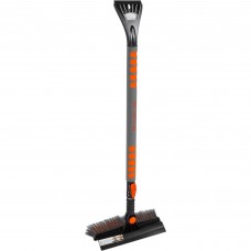 Щётка сметка для снега со скребком телескопическая 900 мм Щётка сметка для снега со скребком телескопическая 900 мм