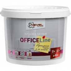 Краска для офиса Office Line износостойкая цвет белый 12 кг