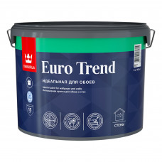 Краска для обоев и стен Tikkurila Euro Trend база A матовая 9 л