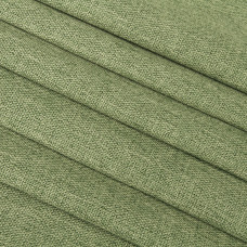 Ткань 1 м/п блэкаут имитация льна 280 см цвет зелёный