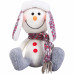 Декоративная фигура «Снеговик в шапке», 20 см
