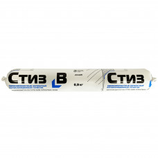 Герметик для монтажа окон Сазиласт цвет светло-серый 0.9 кг