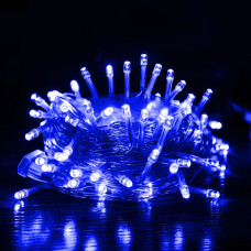 Электрогирлянда комнатная AuraLight «Шнур» 10м 100 LED синий свет