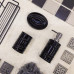 Стакан для зубных щёток «Oil» керамика цвет чёрный