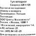 Туя западная «Смарагд» 3.3 л h120 см