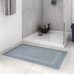 Коврик для ванной комнаты Sensea Terry 50x80 см цвет серый