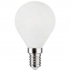 Лампа светодиодная филаментная Lexman E14 220 В 6.5 Вт сфера матовая 806 лм, тёплый белый свет