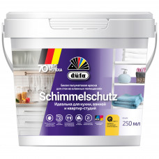 Краска для стен и потолков Schimmelchutz база 3 цвет белый 0.25 л