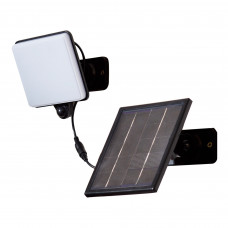 Светильник светодиодный уличный Avon на солнечных батареях 1.76 Вт 4000К IP44 с датчиком движения, цвет чёрный