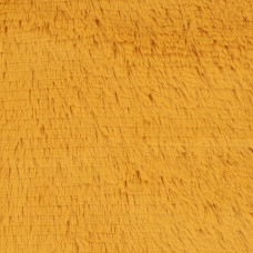 Плед "Мягкий мех" 200x220 см искусственный мех цвет желтый