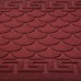 Коврик Inspire Lenzo 50x80 см, полиэфир/резина, цвет бордовый