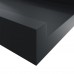 Полка мебельная Spaceo Paris, 600x100x12 мм, МДФ, цвет черный
