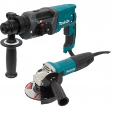 Набор перфоратор и УШМ Makita DK0120