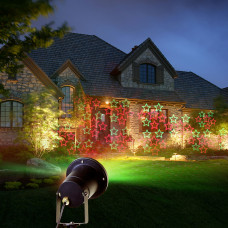 Лазерный проектор Balance 6 проекций 24В свет красный и зелёный