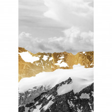 Картина на стекле «Золотая гора 3» 40x60 см