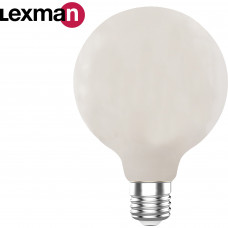 Лампа светодиодная Lexman G95 E27 220-240 В 9 Вт матовая 1055 лм теплый белый свет