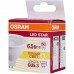 Лампа светодиодная Osram GU5.3 220-240 В 6.5 Вт спот прозрачная 500 лм, тёплый белый свет