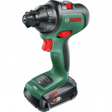 Дрель-шуруповерт аккумуляторная Bosch AdvancedDrill 18, 06039B5008, 18 В Li-ion 2.5 Ач, с набором насадок