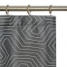 Штора на ленте «Мираж» 200x300 см цвет серый