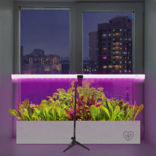 Светильник для растений на штативе с держателем Ritter 56303 7, 14 Вт, 21 μmol/s, 872 мм, фиолетовый свет