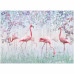 Фотообои Фламинго в саду бумажные, 254x184см, WM-117