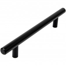 Ручка-рейлинг Kerron R-3020 128 мм, цвет матовый чёрный