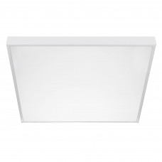 Светильник потолочный светодиодный Wolta Pro ДВО11 16.5 м² теплый белый свет, цвет белый