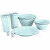 Набор посуды Berossi Patio, 6 персон, полипропилен, цвет голубой