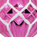 Елочный шар «Изгибы» ø8 см пластик фиолетовый
