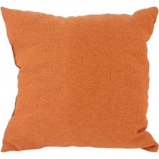 Подушка Muna 45x45 см цвет оранжевый