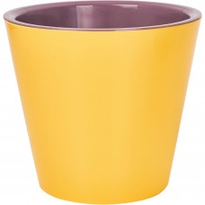 Горшок цветочный Ingreen London ø12.6 h11.3 см v1 л пластик спелая груша Горшок цветочный Ingreen London ø12.6 h11.3 см v1 л пластик спелая груша