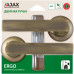 Дверные ручки Ajax Ergo JR/HD ABG-6, без запирания, комплект, цвет зеленая бронза