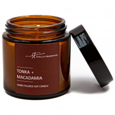 Ароматическая свеча Stella Fragrance Tonka Macadamia 90 г