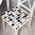 Подушка для стула Altali Раунд блюз 40x2x40 см полиуретан/хлопок разноцветный