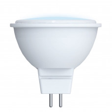 Лампа светодиодная Volpe JCDR GU5.3 220-240 В 7 Вт Эдисон матовая 700 лм, теплый белый свет