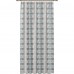 Штора на ленте блэкаут «Геометрия» 200x270 см цвет серый