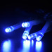 Электрогирлянда наружная Balance «Бахрома» 3 м 72 LED синий IP44