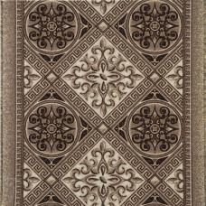 Дорожка ковровая «Джеди» 1 м, цвет коричневый