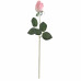 Роза искусственная soft-touch h40 см, цвет розовый