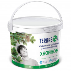 Удобрение Terrasol для хвойных 10кг