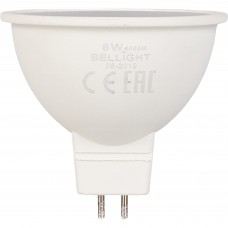 Лампа светодиодная Bellight GU5.3 220-240 В 6 Вт 420 лм, белый свет